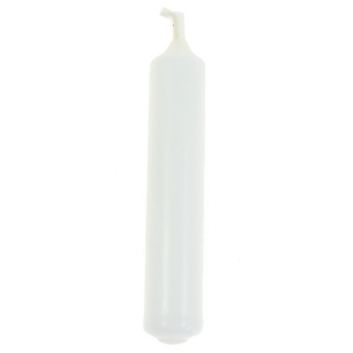 Article Bougies pyramidales petites bougies blanches 6,5 cm 24 pcs