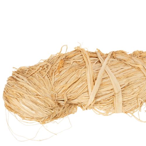 Bottes de raphia naturel pour l'art floral et l'emballage cadeau, 1 kg | Floristik24.be