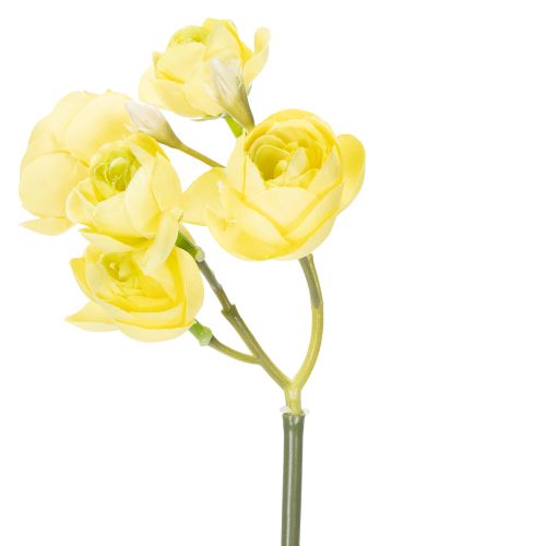 Article Bouquet de renoncules artificielles pour la décoration printanière de la maison, 32 cm, 5 pièces