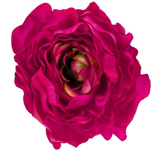 Article Renoncule artificielle en fleur unique pour une décoration intérieure intemporelle et polyvalente, 51 cm, lot de 3