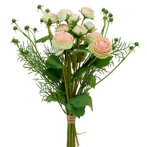 Floristik24 Bouquet de renoncule en rose  43cm