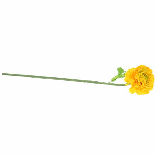 Floristik24 Renoncule jaune H45cm