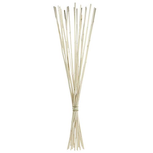 Floristik24 Bâtons de rotin blanchis à la chaux 100cm 20 pcs