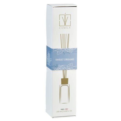 Article Flacon de parfum d'ambiance bâtonnets de parfum en verre Sweet Dreams 100ml