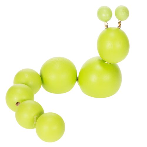 Article Figurines de chenilles originales, décorations attrayantes pour le salon, 16 cm, lot de 6