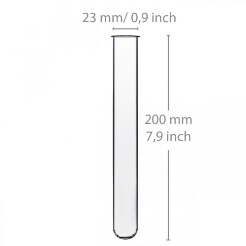Article Tube à essai 200 mm × 22 mm