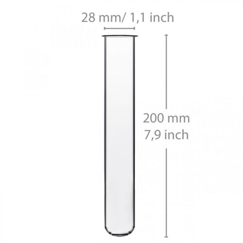 Article Tube à essai 200 mm × 27 mm