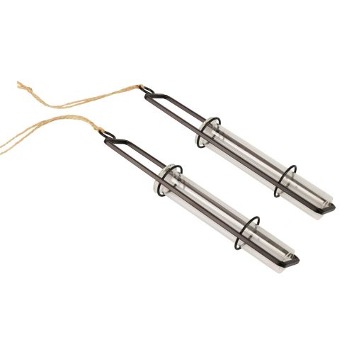 Article Décoration tube à essai pour suspendre des mini vases en verre H22,5cm 2pcs