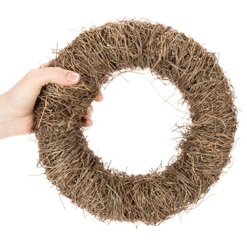 Couronne de vigne de 25 cm pour loisirs créatifs et décoration | Floristik24.be
