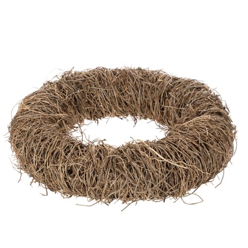Couronne de vigne de 25 cm pour loisirs créatifs et décoration | Floristik24.be