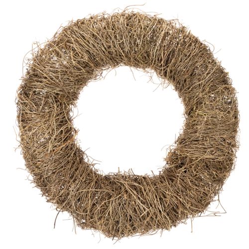Couronne en matériau naturel, couronne décorative naturelle pour projets de bricolage, 35 cm acheter | Floristik24.be