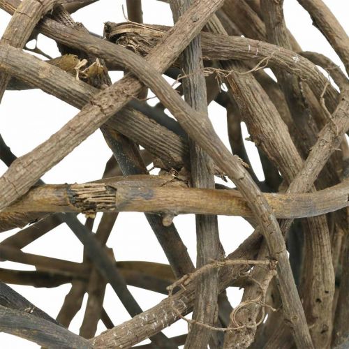 Floristik24 Boule déco vigne naturel foncé Ø25cm