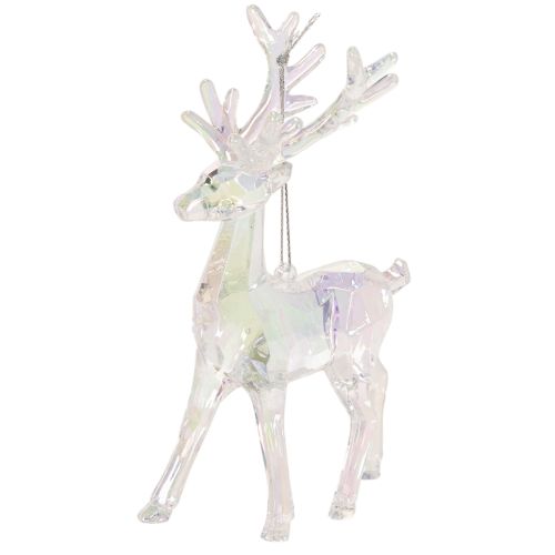 Décorations de Noël en forme de rennes en acrylique, 14 cm, lot de 4 acheter | Floristik24.be