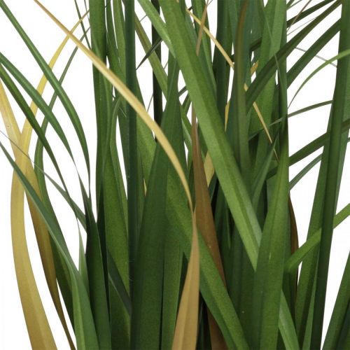 Article Roseau en pot Plante artificielle en pot Crème, Vert 79cm