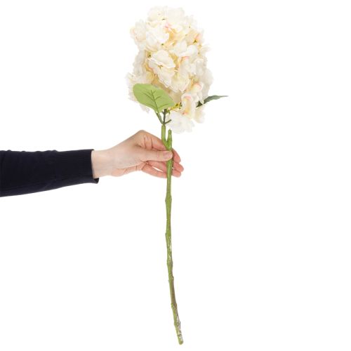 Article Fleur d'hortensia artificielle de haute qualité, idéale pour la décoration intérieure, 62 cm