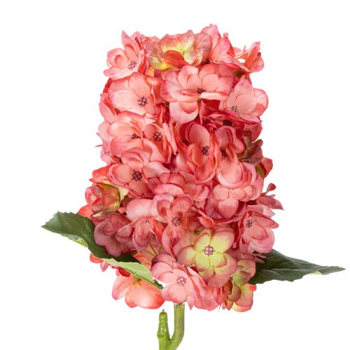 Article Fleur d'hortensia artificielle élégante, idéale pour une décoration de chambre attrayante, 62 cm