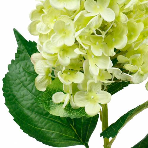 Article Hortensia panicule artificiel, vert hortensia, fleur de soie de haute qualité 98cm