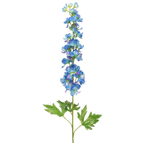 Article Delphinium artificiel Fleur de jardin Branche Bleu 88cm 2pcs