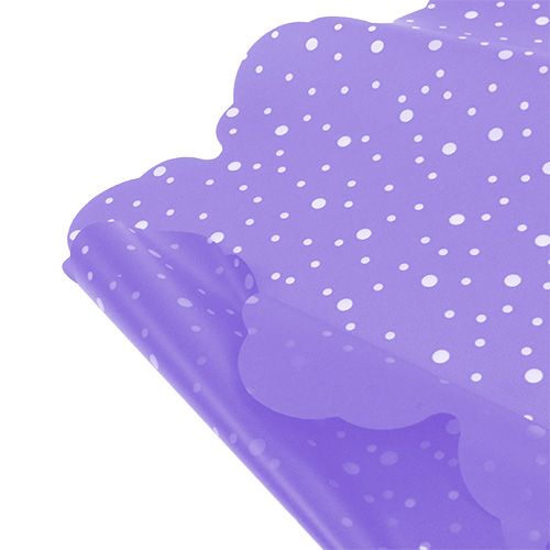 Manchette Rondella violet Ø48cm 50pcs