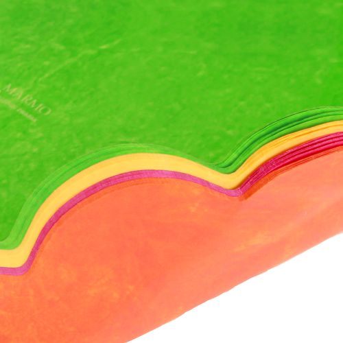 Article Manchettes Rondella marbrées Ø37cm Assortiment 100 pièces