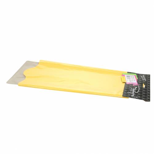 Floristik24 Manchette Rondella jaune Ø50cm 50pcs manchette en pot