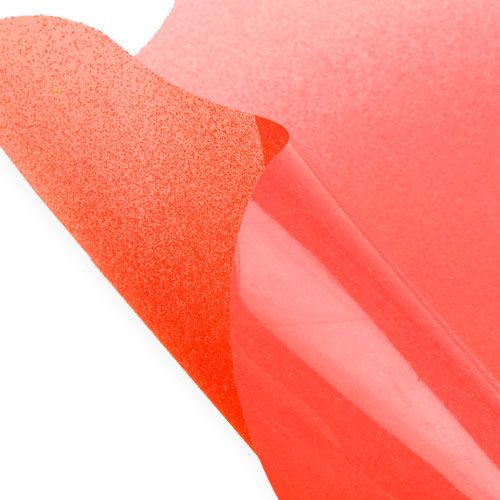 Floristik24 Manchette Fleur Ø40cm Rouge 50p