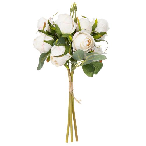 Article Bouquet de roses artificielles pour une décoration de table élégante, 31 cm, 3 pièces