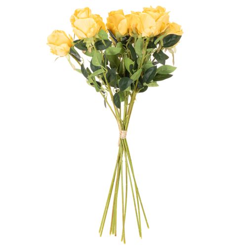 Roses artificielles à longue tige, 62 cm, lot de 12 | Floristik24.be