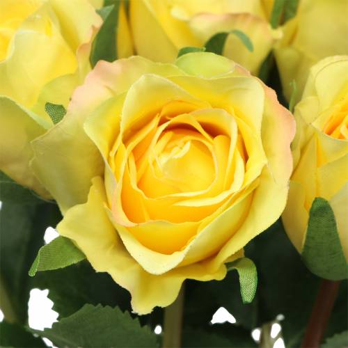 Article Rose jaune 42cm 12pcs