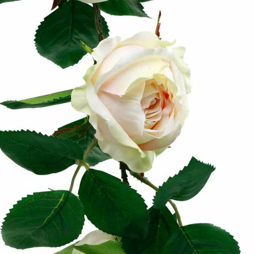 Article Romantique Rose Guirlande Fleur De Soie Rose Artificielle Vigne 160cm