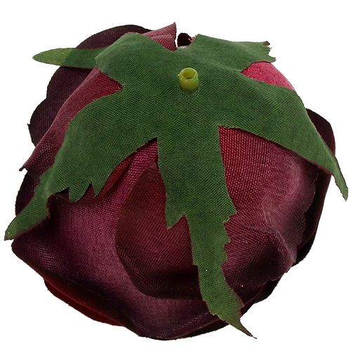 Floristik24 Têtes de rose rouges Ø 7,5 cm 8 p.