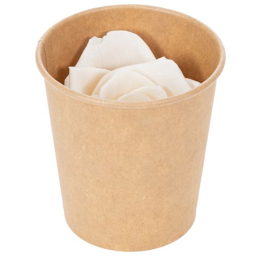 Article Têtes de roses stabilisées pour compositions florales élégantes, 5 cm, lot de 6