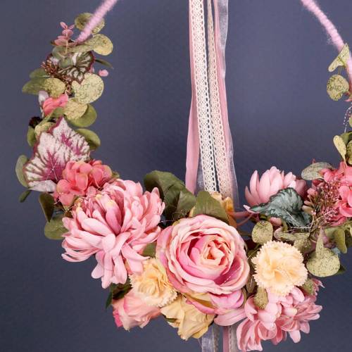 Floristik24 Rose artificielle crème 69 cm