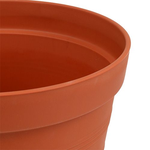 Article Pot à roses plastique 19cm terre cuite 1 pièce