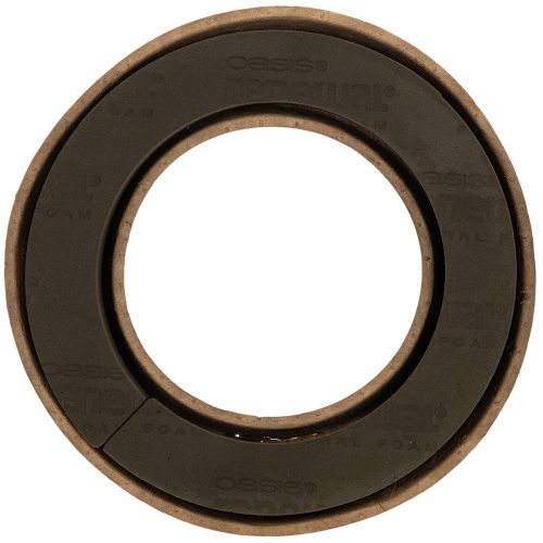 Anneau rond en mousse florale OASIS® Renewal® Biolit® 31 cm (lot de 2)