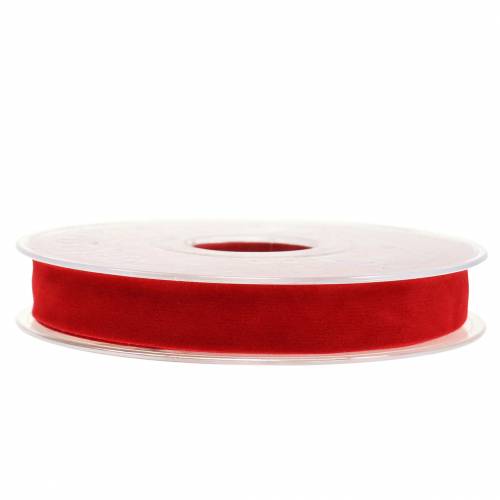 Article Ruban velours rouge 15mm 7m
