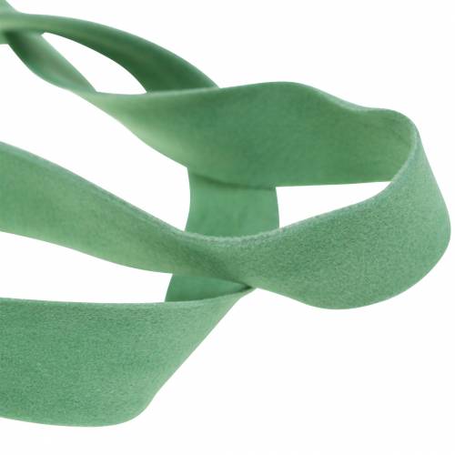 Article Ruban velours vert 15mm 7m