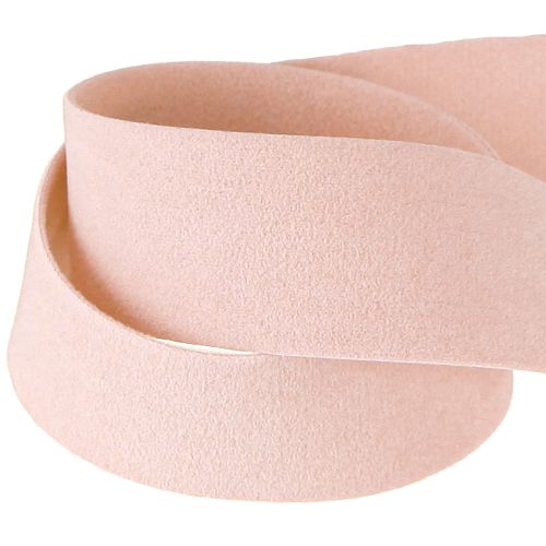 Article Ruban de velours rose 25 mm 7 m