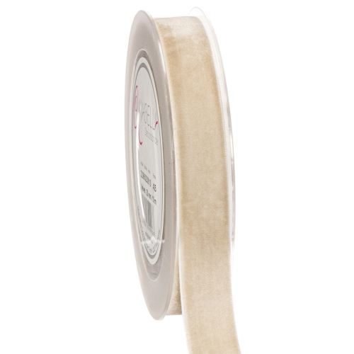 Ruban cadeau, ruban de velours pour emballages créatifs, 20 mm x 10 m