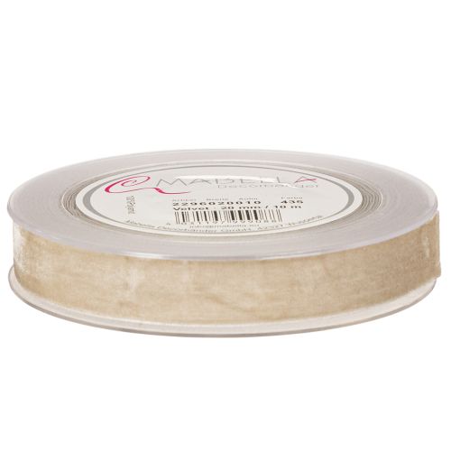 Ruban cadeau, ruban de velours pour emballages créatifs, 20 mm x 10 m | Floristik24.be