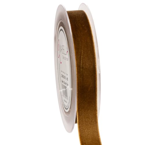 Ruban décoratif en velours en rouleau, emballage cadeau raffiné, 20 mm x 10 m