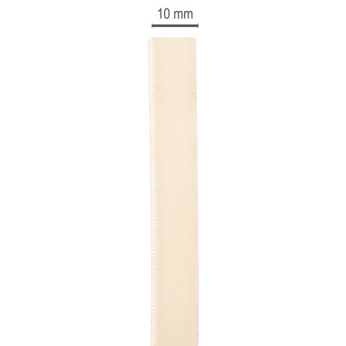 Ruban de velours en rouleau pour loisirs créatifs et emballage, 10 mm x 20 m | Floristik24.be