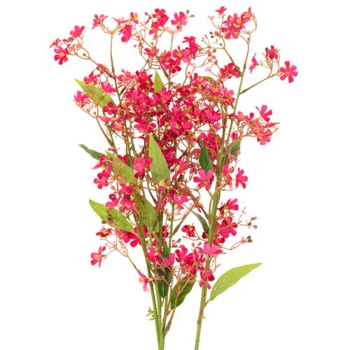 Branche artificielle fleurie d'orchidée Oncidium, décoration 112 cm, lot de 3 | Floristik24.be