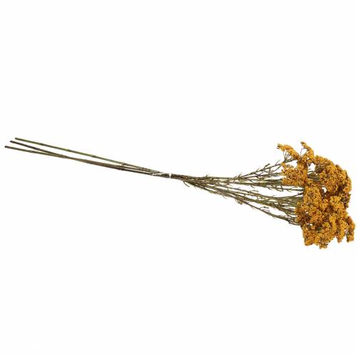 Floristik24 Yarrow artificiel jaune 74cm 3pcs