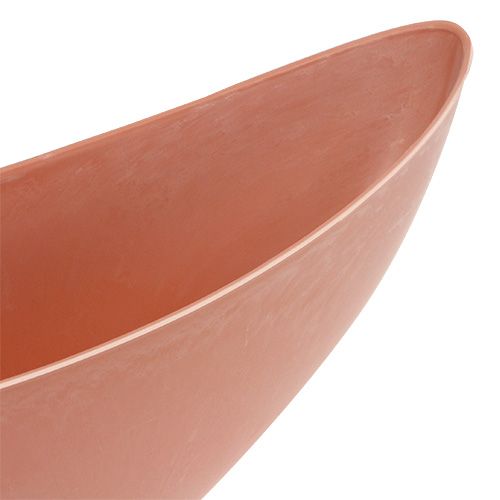 Bol en plastique orange clair 39cm x 13cm H13cm, 1p