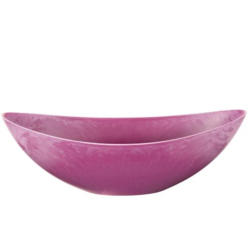 Bol en plastique rose, 39 cm x 13 cm, H 13 cm | Floristik24.be