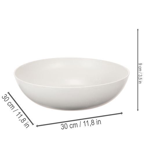 Grand bol rond, bol décoratif polyvalent, 30 cm | Floristik24.be