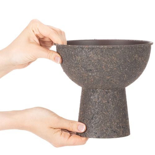 Pot rond avec base, 18 cm | Floristik24.be