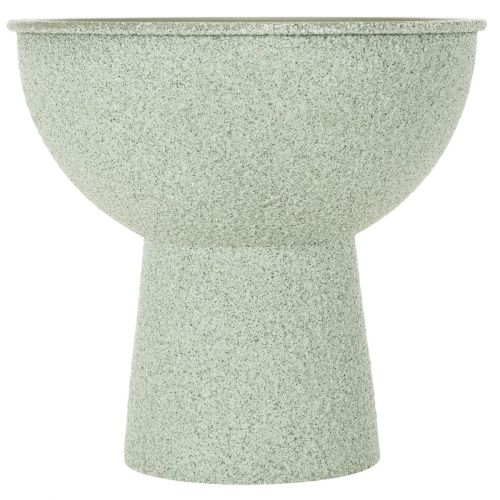 Pot de fleurs rond moderne sur un socle haut, 18 cm | Floristik24.be