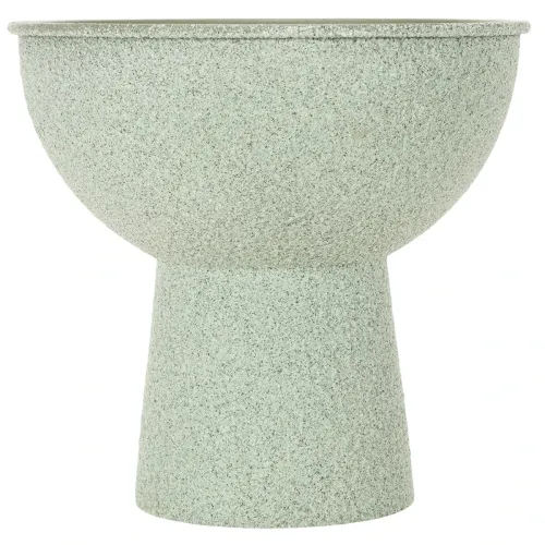 Pot de fleurs rond moderne sur un socle haut, 18 cm | Floristik24.be